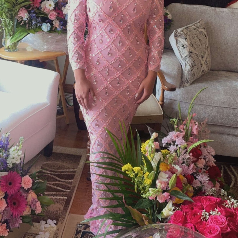 Bella Barnett pink dress